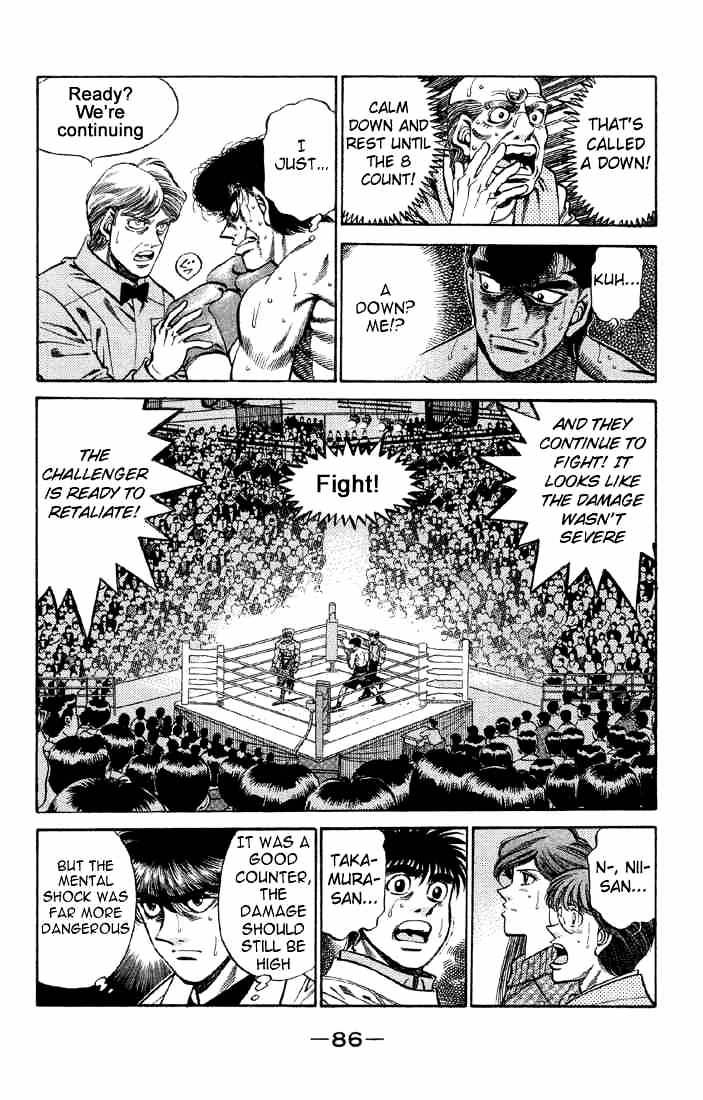 Hajime no Ippo: Fighting Spirit, Chapter 384 image 04